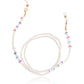 Jewelry Bohemia pure color rice beads LOVE letter glasses chain accessories women's mask non-slip chain