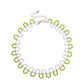 Jewelry Bohemian colored rice beads snake-shaped S-curved necklace ins niche fairy necklace