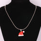 Jewelry Fashion Santa Claus Snowman Christmas Necklace Ball Chain Men and Women Accessories
