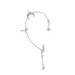 Ins diamond-studded butterfly ear hanger women without ear piercing butterfly ear bone clip fashion niche exaggerated wing ear clip