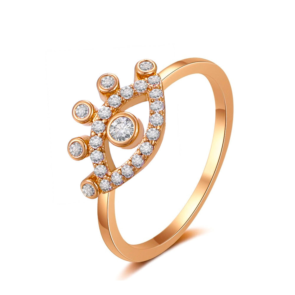 Ins super fairy zircon butterfly open ring female fashion light luxury wheat ear index finger ring simple star ring