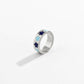 Jewelry sweet cool macaron color drop nectarine heart ring simple star-shaped opening ring female