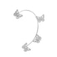 Mori Super Fairy Diamond Butterfly Ear Hanging Earbone Clip Fashion Temperament Niche Design No Pierced Ear Clip Versatile Earrings