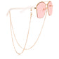 Mask hanging chain glasses hanging chain glasses chain mask chain glasses metal hanging chain metal chain