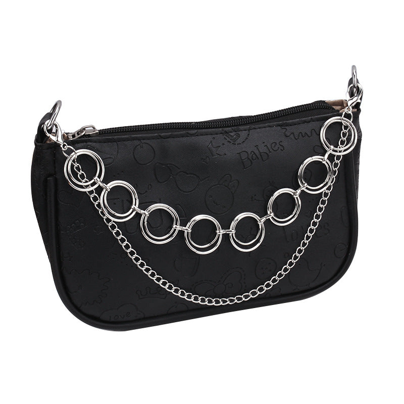 Jewelry Fashion Trend Bag Chain Versatile Bag Shoulder Strap Metal Single Shoulder Strap Bag Accessories