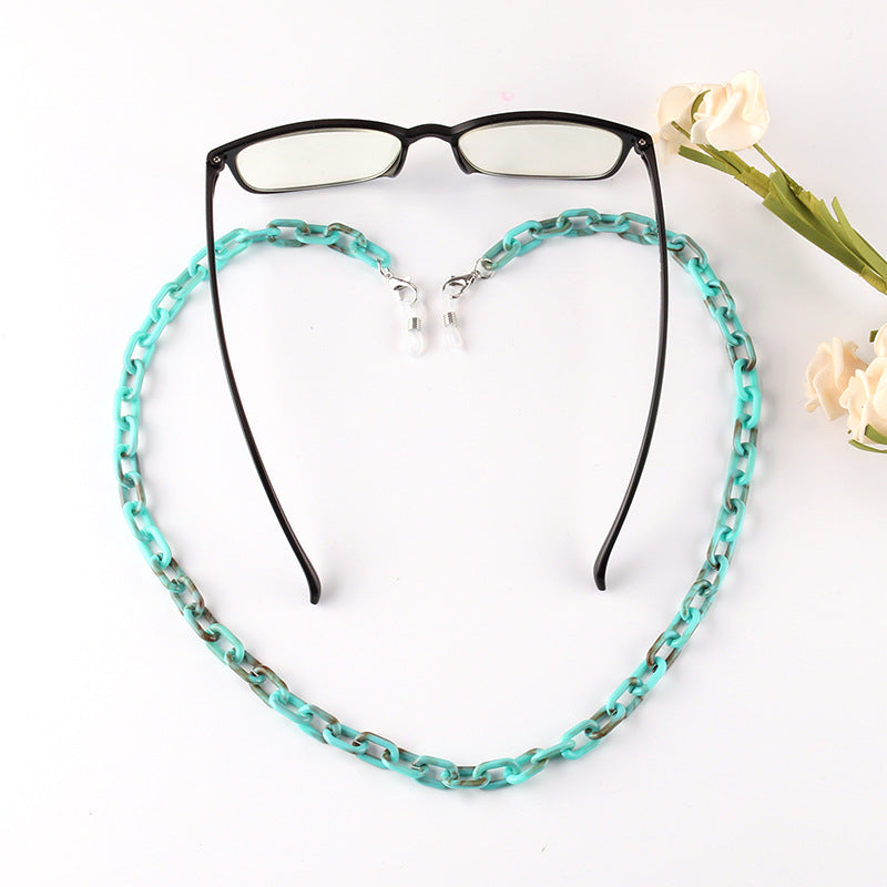 Mask extension chain acrylic children's mask rope chain glasses chain lanyard anti-slip anti-lost