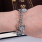 Steel Diablo Korean Net Bracelet Imprisonment Day Chain Bounce Di Titanium Bracelet Couple Black Love Cool Hip Hop