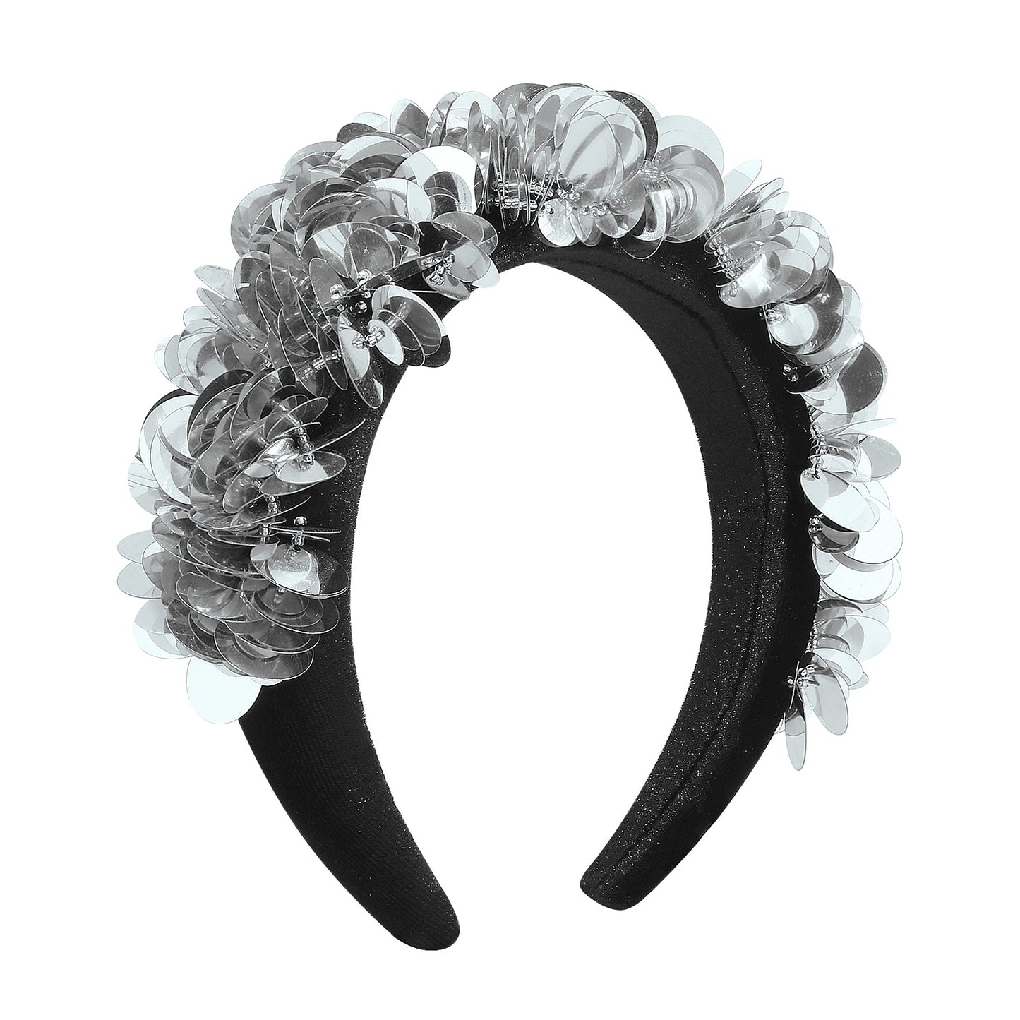 F3635 jewelry exaggerated sequins colorful headband wide-brimmed personality prom catwalk personality hair hoop female