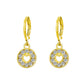 ins diamond tassel earring fashion temperament niche design metal geometric letter heart earring earrings