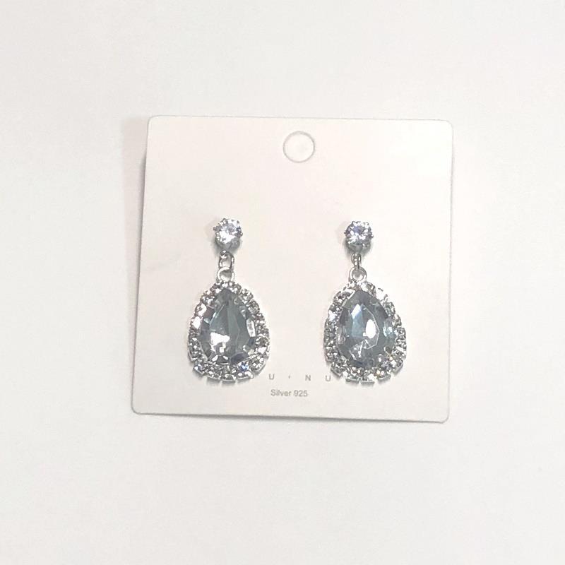 Crystal forehead pendant brow heart pendant headdress bride forehead chain water drop hair band head chain Bohemian ethnic headdress