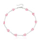 Jewelry Mini Color Butterfly Transparent White Rice Bead Necklace Female Y2K Small Fresh Imitation Pearl Necklace