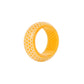 Explosive retro fashion honeycomb pattern Mori resin magic luminous ring