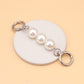 Pearl Extender Chain Messenger Bag Shoulder Strap Bead Chain Hand Strap Extended Bag Strap Modified Bag Chain Accessories Bag Chain
