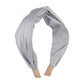 F469TikTok candy color simple hot diamond cross headband women's fabric wide-brimmed fashion headband