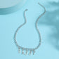 diy simple handmade alloy English word letter necklace hip-hop couple pendant short chain men and women