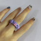 Jewelry simple octopus bear animal resin ring candy color cartoon three-dimensional ring