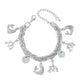 N185ZA Exaggerated Trendy Personality Clavicle Necklace Metal Dolphin Branch Creative Small Necklace Hand Jewelry