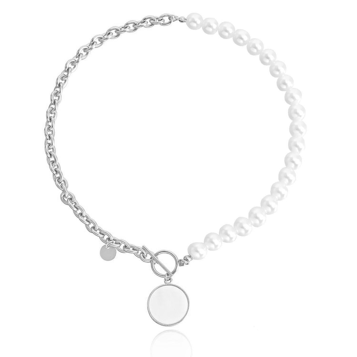 Jewelry INS cross love mother-of-pearl necklace necklace female sweater chain trendy matching accessories