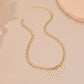 diy simple handmade alloy English word letter necklace hip-hop couple pendant short chain men and women