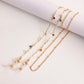 Glasses Jewelry Drip Oil Color Heart Geometric Flower Mask Accessories Glasses Chain Female