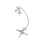 Ins diamond-studded butterfly ear hanger women without ear piercing butterfly ear bone clip fashion niche exaggerated wing ear clip