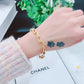 18K Jewelry Women's T Home U-shaped Bracelet Titanium Steel Horseshoe Buckle Necklace Paper Clip Clavicle Chain