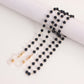 Mask hanging chain glasses hanging chain crystal glasses chain imitation pearl mask chain glasses chain