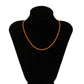 Jewelry Simple Geometric Handmade Versatile Necklace Punk Sweet Cool Color Single Layer Chain Necklace Female