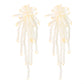 E11134 Bohemian Leisure Vacation Tassel Earrings Beaded Geometric Atmosphere Star Sequin Earrings Female