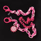 Candy Color Contrasting Color Acrylic Mask Chain Children's Anti-Le Sunflower Glasses Chain Anti-lost Rope