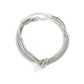 Jewelry metal texture knotted chain necklace female punk hip-hop geometric clavicle necklace