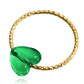 Explosive style ins retro color love circle ring female simple all-match boudoir honey friendship ring