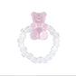 R613 Jewelry Simple Cartoon Cute Bear Ring Funny Rice Beads Fashion Joint Ring