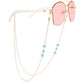 Glasses chain Mask hanging chain Fashion geometric glass glasses hanging chain Sunglasses chain