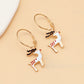 Christmas elk earrings Christmas tree snowman deer Christmas gift Christmas series earrings for women
