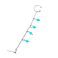 Simple Ear Stud Set Beaded Star Chain No Hole Ear Clip Cold One-piece Ear Hanging Single Female
