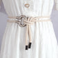 Fashion Thin Belt Ladies Matching Skirt Versatile Decorative Dress Shirt Small Belt