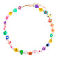 Jewelry multi-element fashion trend pearl necklace cartoon painted soft pottery fruit smiley necklace