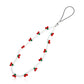 INS trend mobile phone chain beaded chain mobile phone shell pendant pendant hand-woven pendant diy mobile phone lanyard
