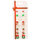 Christmas earring combination set fashion cartoon elk cane Christmas tree earrings card earrings