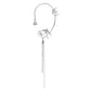 Ins diamond-studded butterfly ear hanger women without ear piercing butterfly ear bone clip fashion niche exaggerated wing ear clip