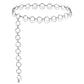 Atmospheric hot girl body chain exaggerated sun moon dress waist chain women's street trendy metal belt chain