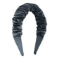 F4994 autumn and winter velvet folds simple headband French retro geometric net red high skull headband