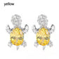 Fashion Ladies Cute Cartoon Turtle Earrings Jewelry Gift Small Animal Stud Earrings
