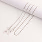 Jewelry 1.2mm Snake Bone Chain Glasses Chain Mask Mask Fixed Accessories