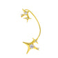 Ins diamond-studded butterfly ear hanger women without ear piercing butterfly ear bone clip fashion niche exaggerated wing ear clip