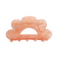 F4119 Internet celebrity candy color fashion shark clip acrylic simple hollow color temperament disc hair clip hair clip