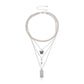 Jewelry Butterfly Lightning Nugget Pendant Retro Fashion Multilayer Alloy Short Necklace Women