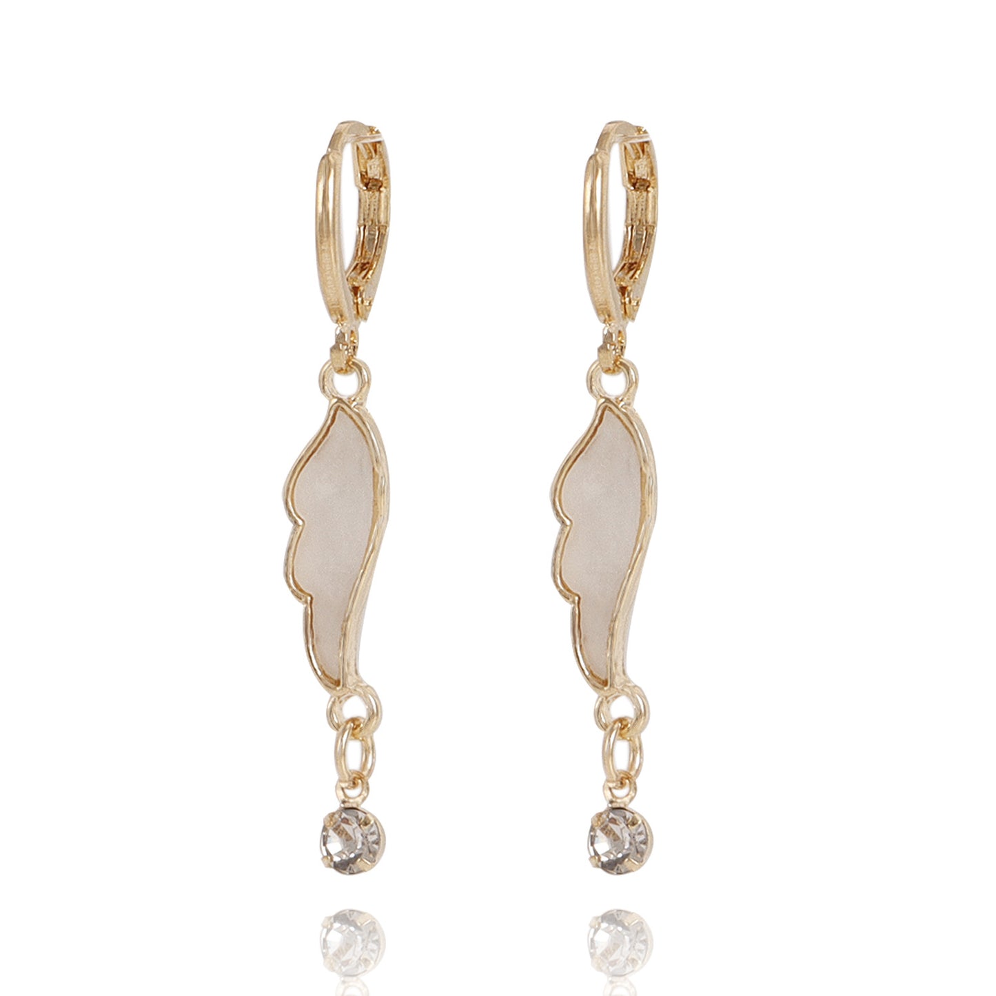 Jewelry ins hot girl multi-element bee geometric pendant earrings female earrings high-end ladies