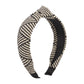 F3924 trendy temperament hair accessories simple personality net red hairpin braided wide-brimmed knotted headband female